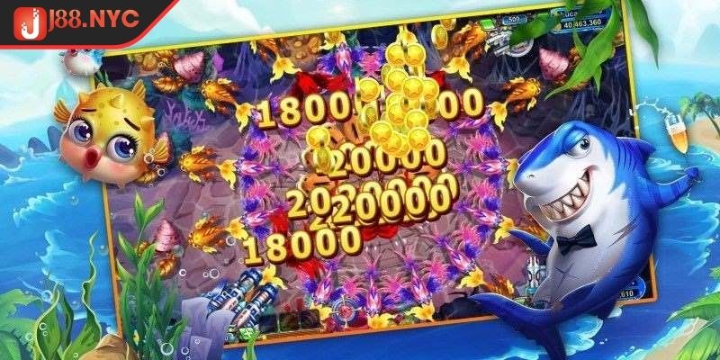 Hero Fishing J88 Săn Cá Đỉnh Cao Và Nhận Thưởng Cực Đã 2 Đắm mình thế giới đại dương Hero Fishing J88