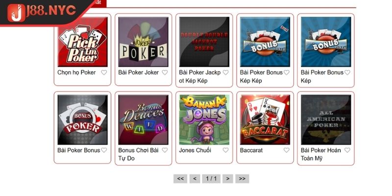 Game Bài RTG J88 Thiên Đường Giải Trí Đẳng Cấp Thế Giới 2 Giới thiệu về sảnh game bài RTG J88
