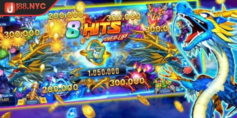Bắn Cá Ngũ Long J88 Thế Giới Đại Dương Kỳ Ảo Và Làm Giàu 3 Vũ khí bắn cá Ngũ Long J88 đa dạng